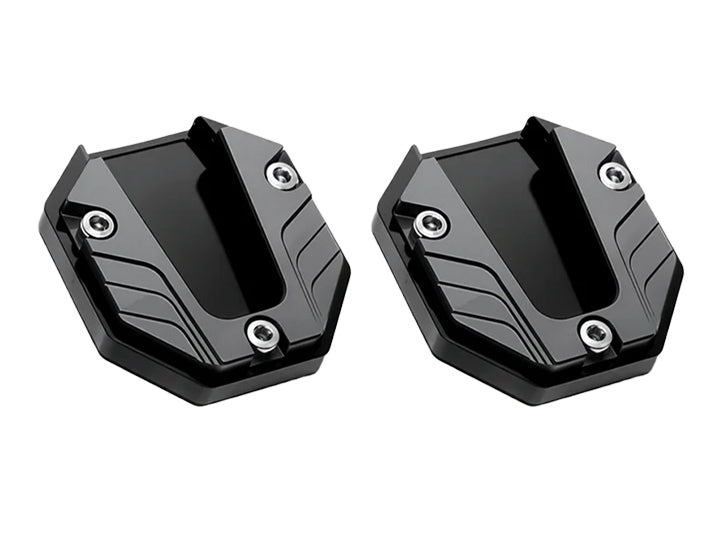 Universal Scooter Motorcycle Bike Kickstand Extender Foot Side Stand Extension Pad Support Plate Anti-skid Enlarged Base