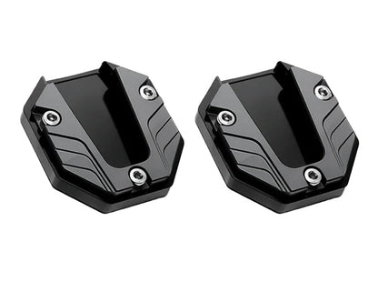 Universal Scooter Motorcycle Bike Kickstand Extender Foot Side Stand Extension Pad Support Plate Anti-skid Enlarged Base