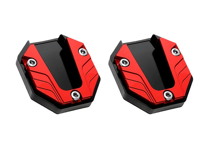 Universal Scooter Motorcycle Bike Kickstand Extender Foot Side Stand Extension Pad Support Plate Anti-skid Enlarged Base