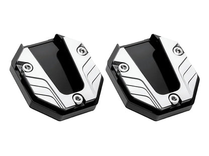 Universal Scooter Motorcycle Bike Kickstand Extender Foot Side Stand Extension Pad Support Plate Anti-skid Enlarged Base