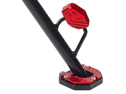 Universal Scooter Motorcycle Bike Kickstand Extender Foot Side Stand Extension Pad Support Plate Anti-skid Enlarged Base