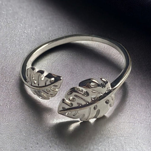 Ring Nature - Sterling Silver Nature-Inspired Ring